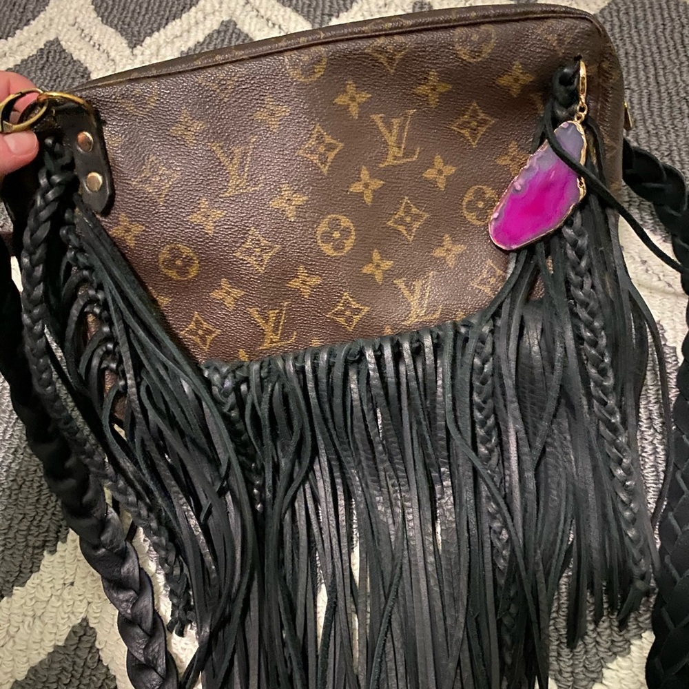 Fringed Louis Vuitton